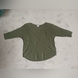 Market & Spruce Reviera Quarter Sleeve Sweater